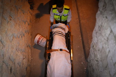 תיעוד ראשון:  הלויית הבחור והאברך הרוגי האסון