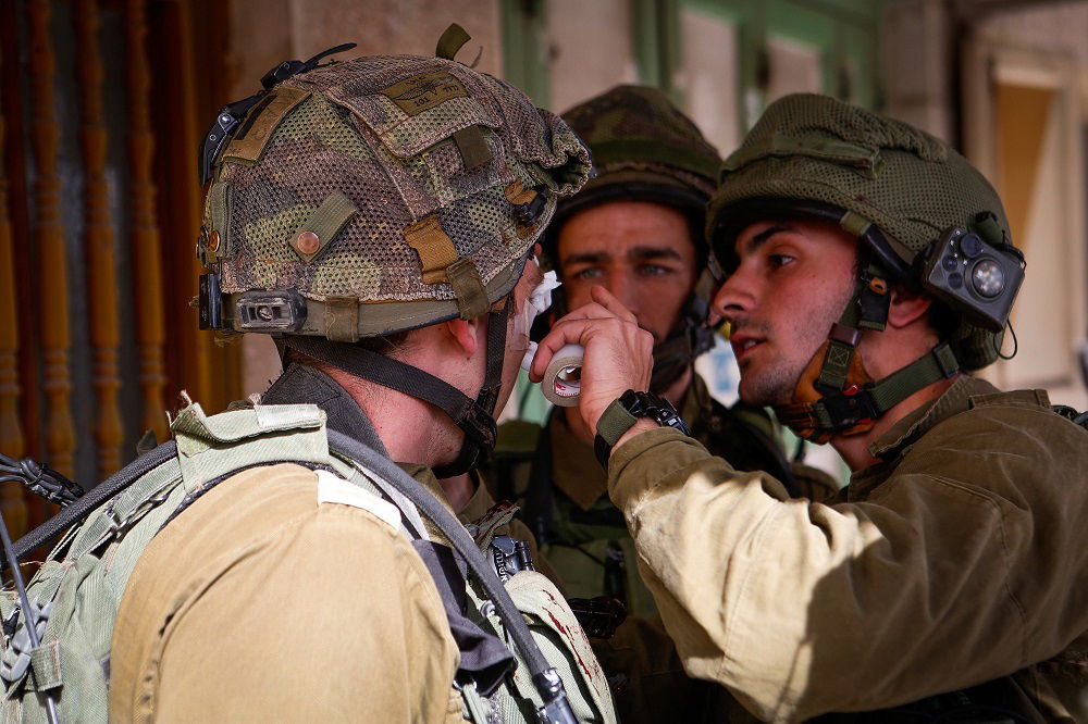 חייל פצוע. אילוסטרציה