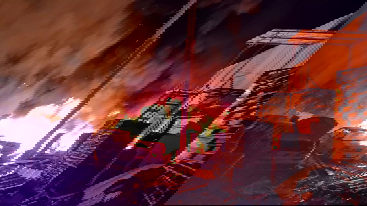 חשד לאירוע לאומני: הצתה בחניון רכבים בביתר עילית