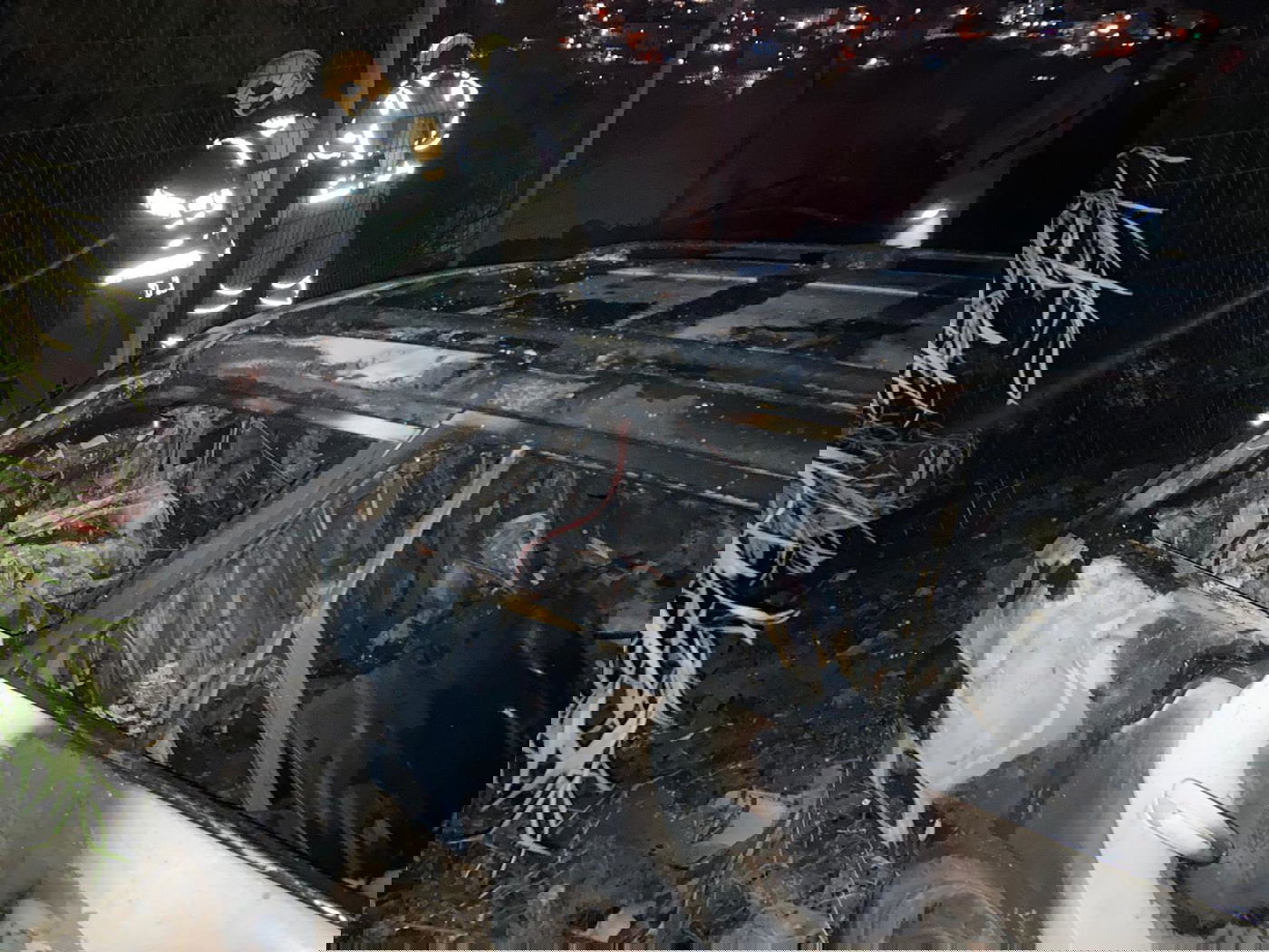 חשד לאירוע לאומני: הצתה בחניון רכבים בביתר עילית