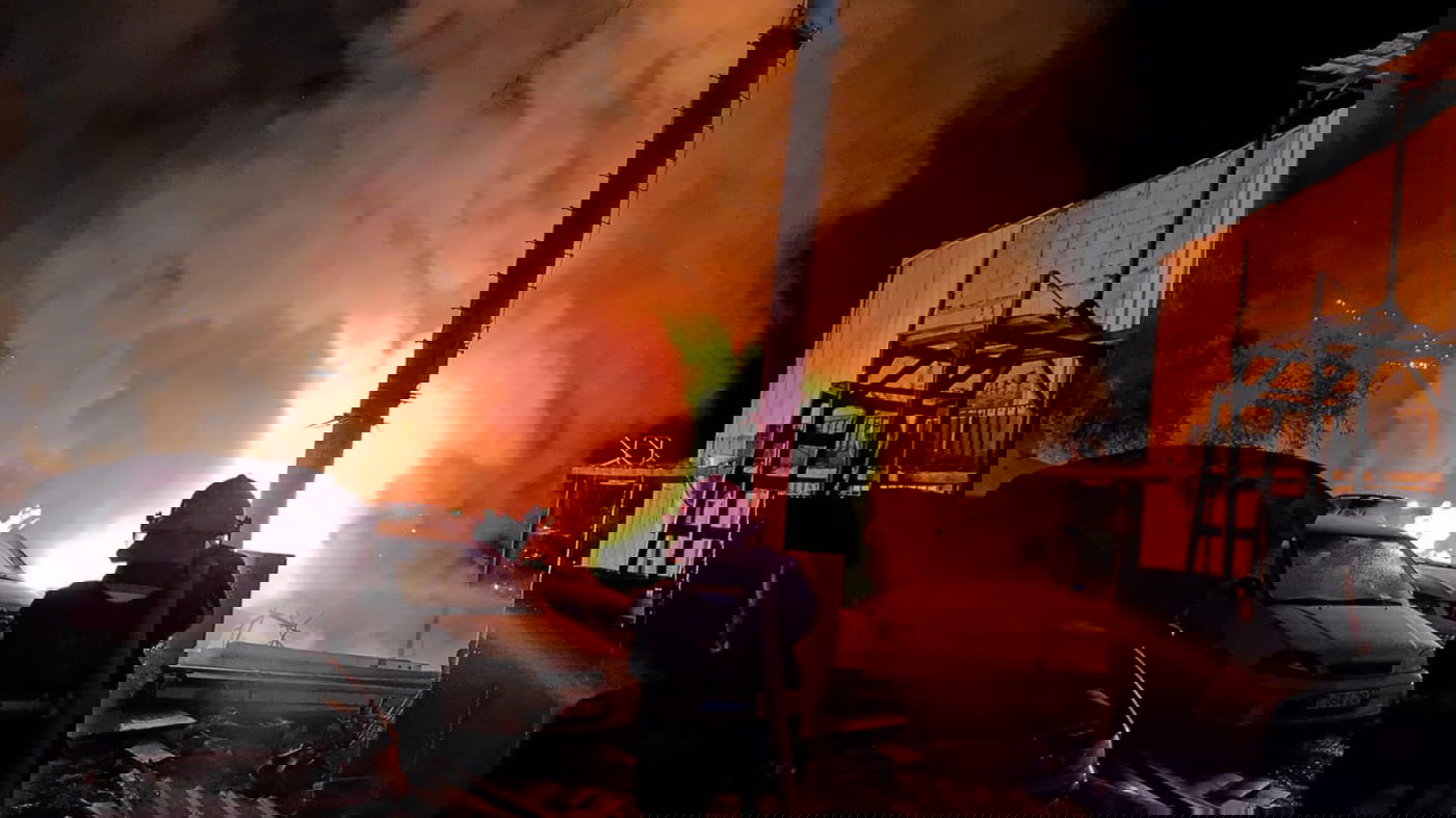 חשד לאירוע לאומני: הצתה בחניון רכבים בביתר עילית