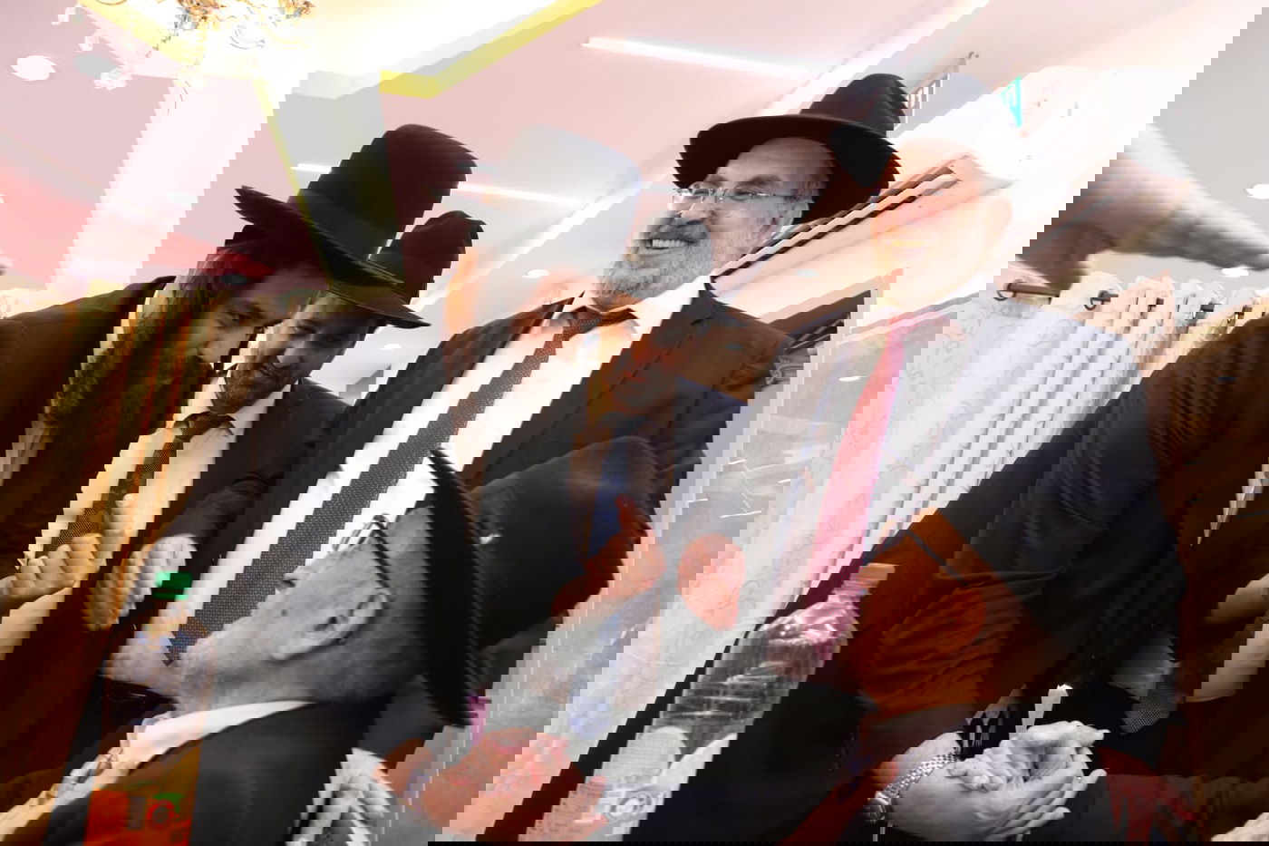 יעקב אשר אירס; רבנים ואישי ציבור באו לברך