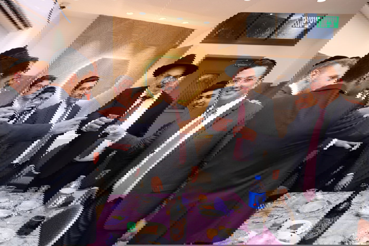 יעקב אשר אירס; רבנים ואישי ציבור באו לברך