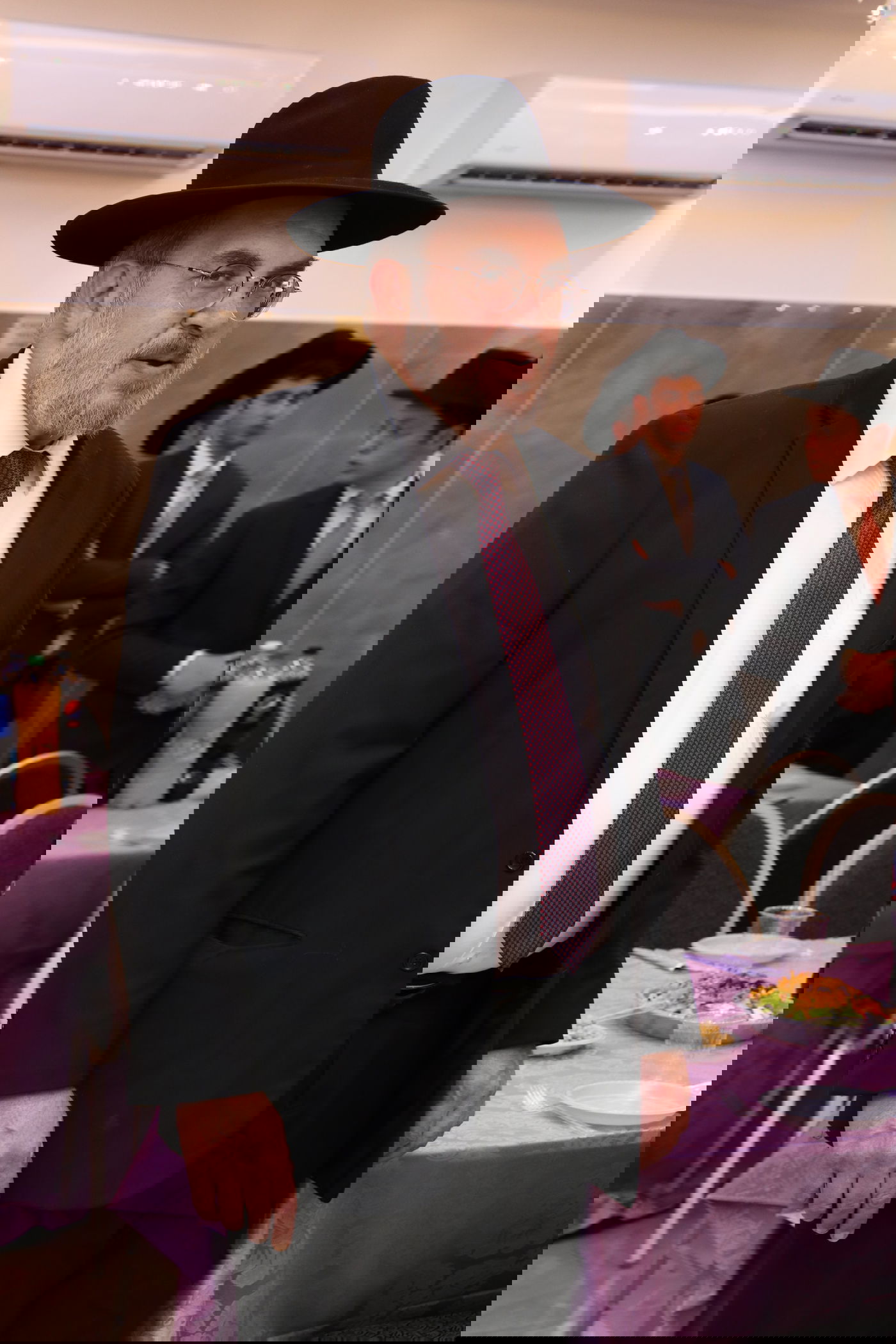 יעקב אשר אירס; רבנים ואישי ציבור באו לברך