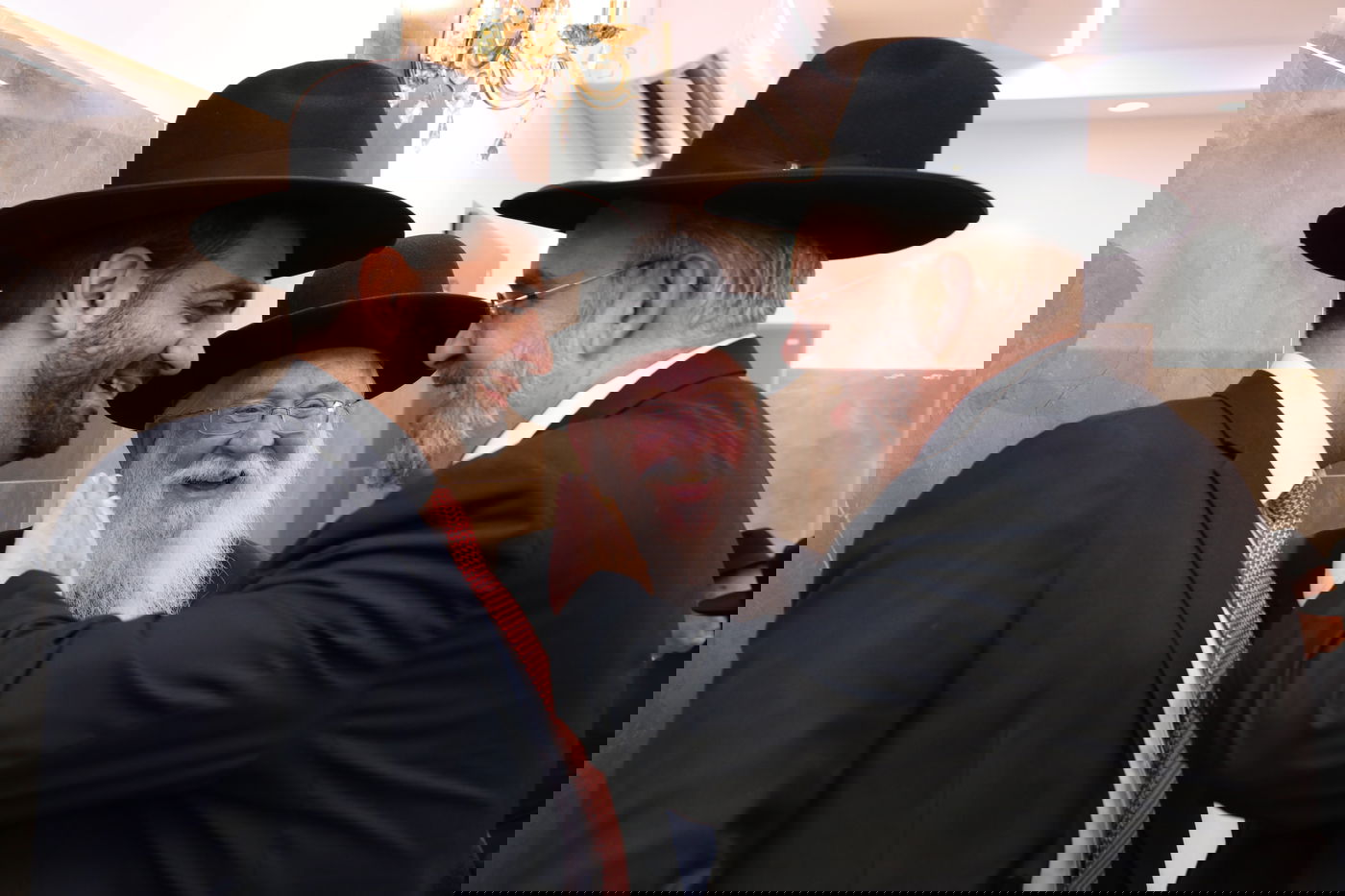 יעקב אשר אירס; רבנים ואישי ציבור באו לברך