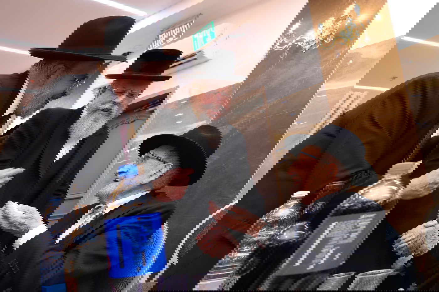 יעקב אשר אירס; רבנים ואישי ציבור באו לברך