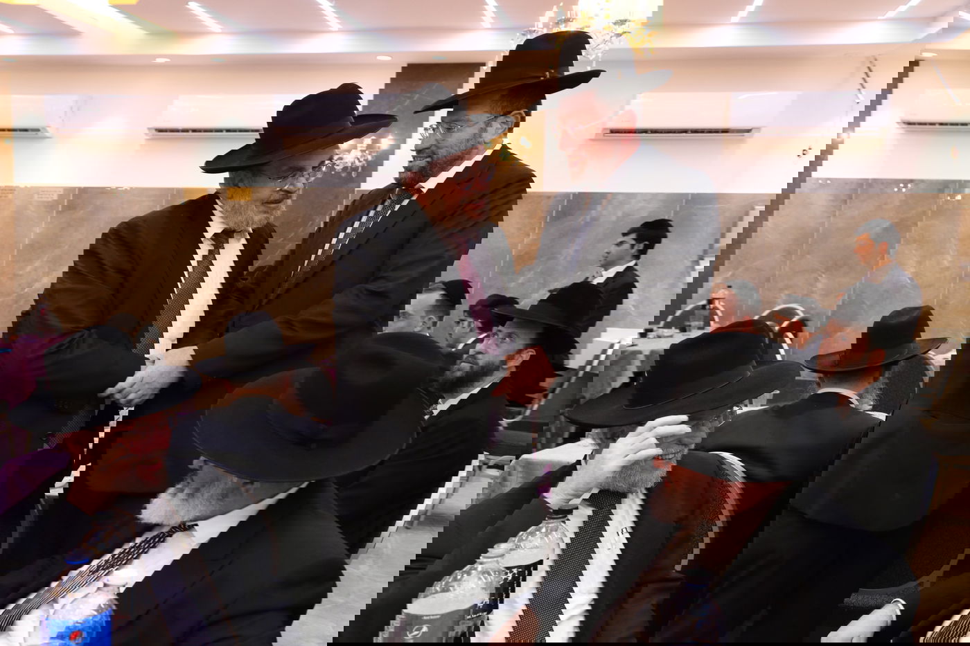 יעקב אשר אירס; רבנים ואישי ציבור באו לברך