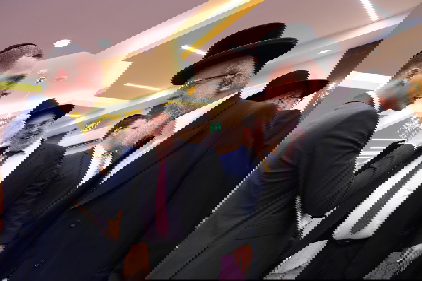 יעקב אשר אירס; רבנים ואישי ציבור באו לברך