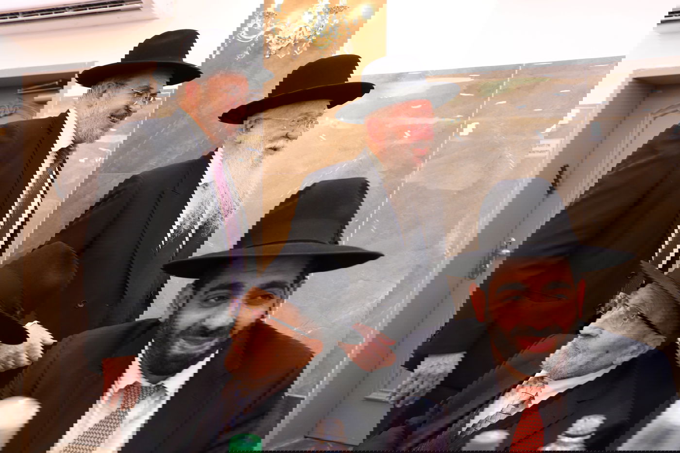 יעקב אשר אירס; רבנים ואישי ציבור באו לברך