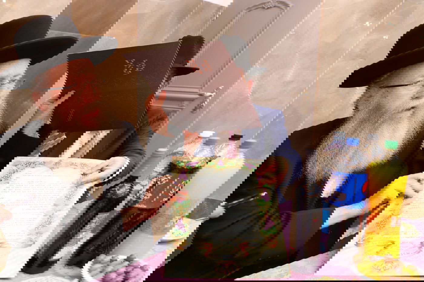 יעקב אשר אירס; רבנים ואישי ציבור באו לברך