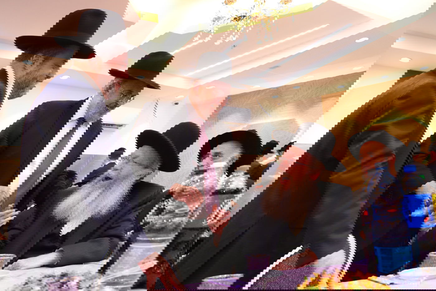 יעקב אשר אירס; רבנים ואישי ציבור באו לברך