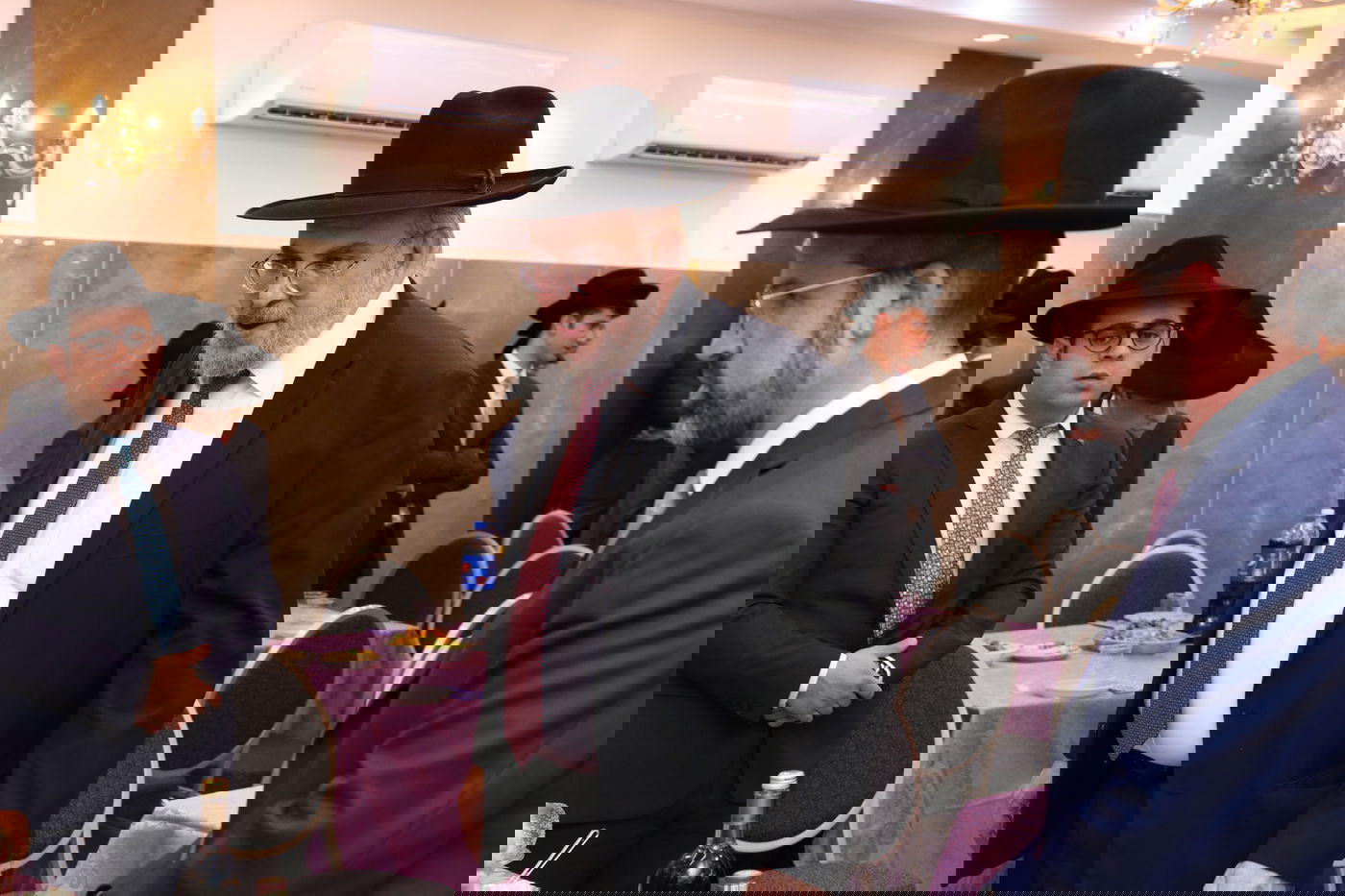 יעקב אשר אירס; רבנים ואישי ציבור באו לברך