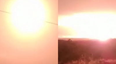 כך נראו התקיפה הראשונה בעזה - והשיגור