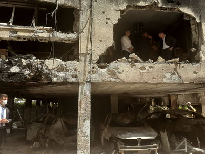 ביקור שר החוץ אשכנזי ושר החוץ מאס בפ"ת