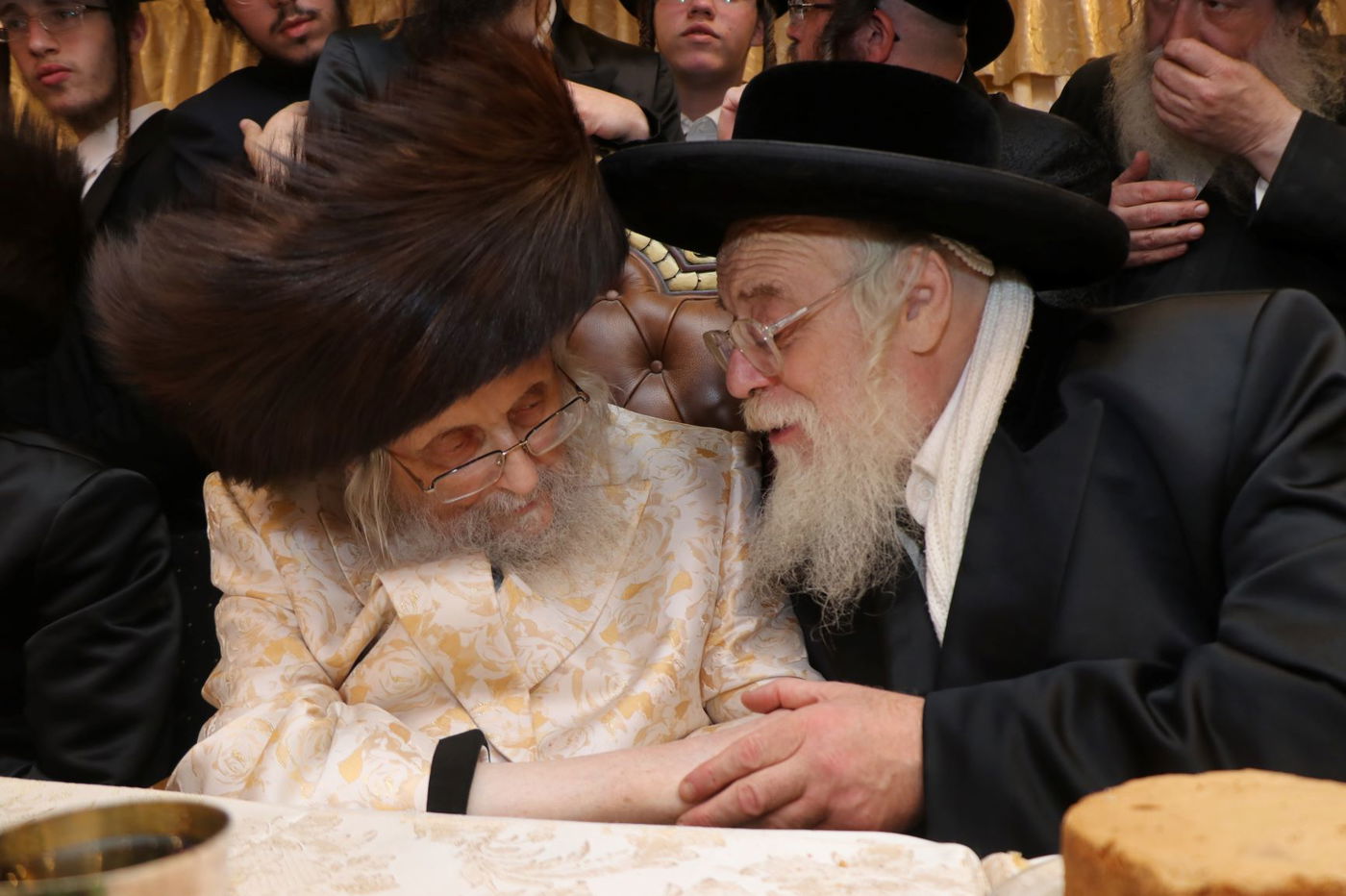 שמחת החתונה לנכדת גאב"ד העדה החרדית הגרי"ט וייס