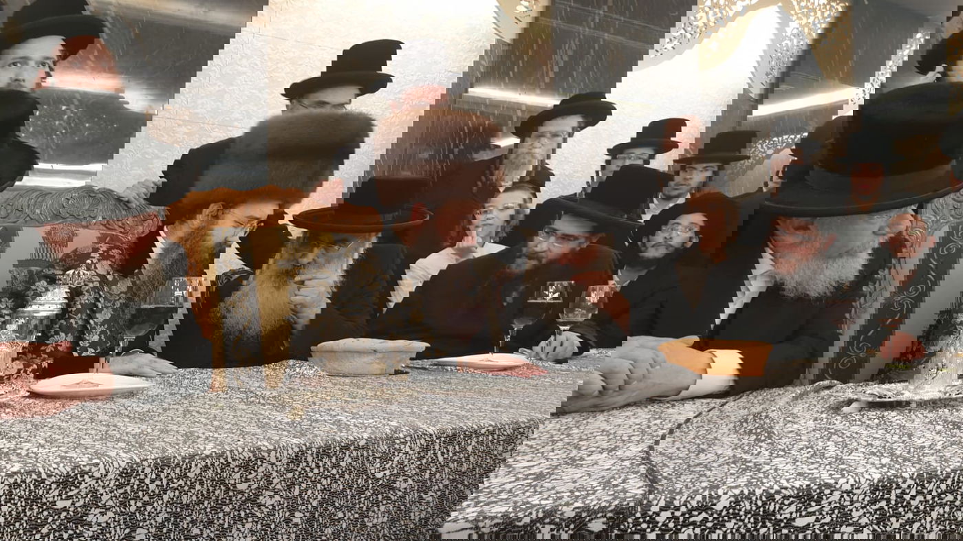 האדמו"ר רקד את 'ריקוד השמות' עם ספר התורה • צפו