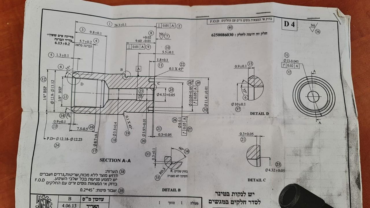 אחד התרשימים שנמצאו