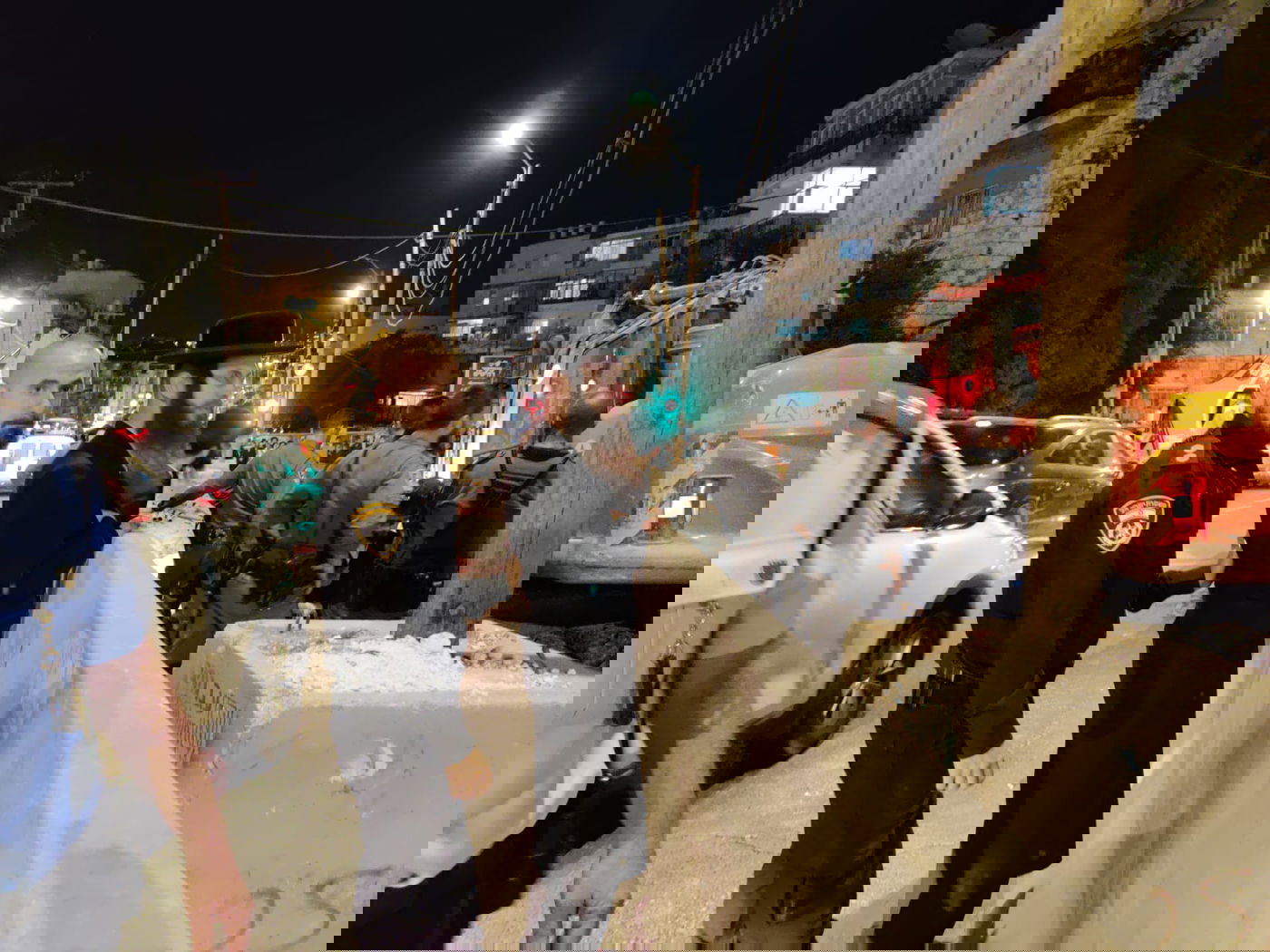 עשרות הפגינו נגד הרכבת הקלה; ארבעה נעצרו