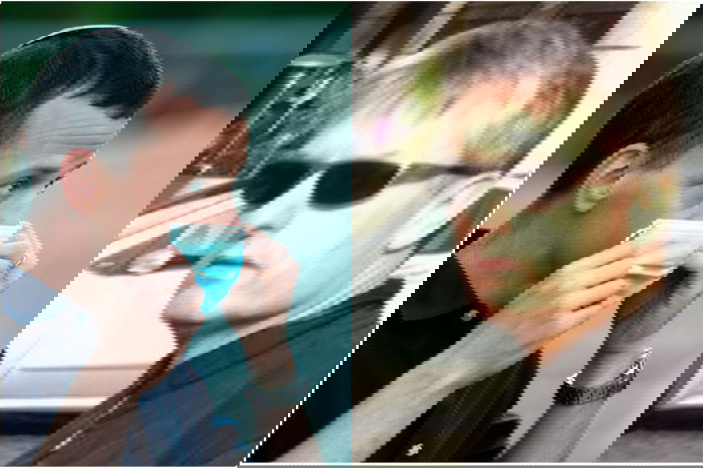 אילן שילוח (משמאל) ועמית סגל