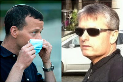 אילן שילוח (משמאל) ועמית סגל