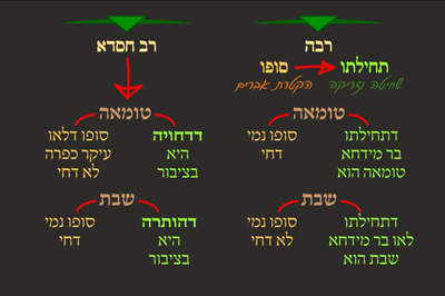 מסכת יומא, דף מ"ו • סיכום והמחשה של הדף היומי