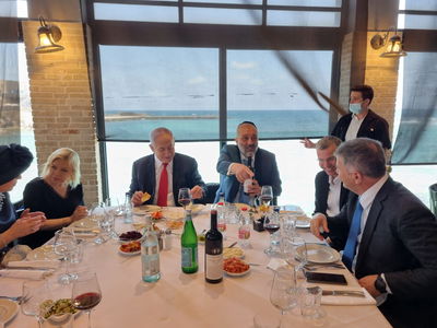 דרעי ונתניהו ביום שישי