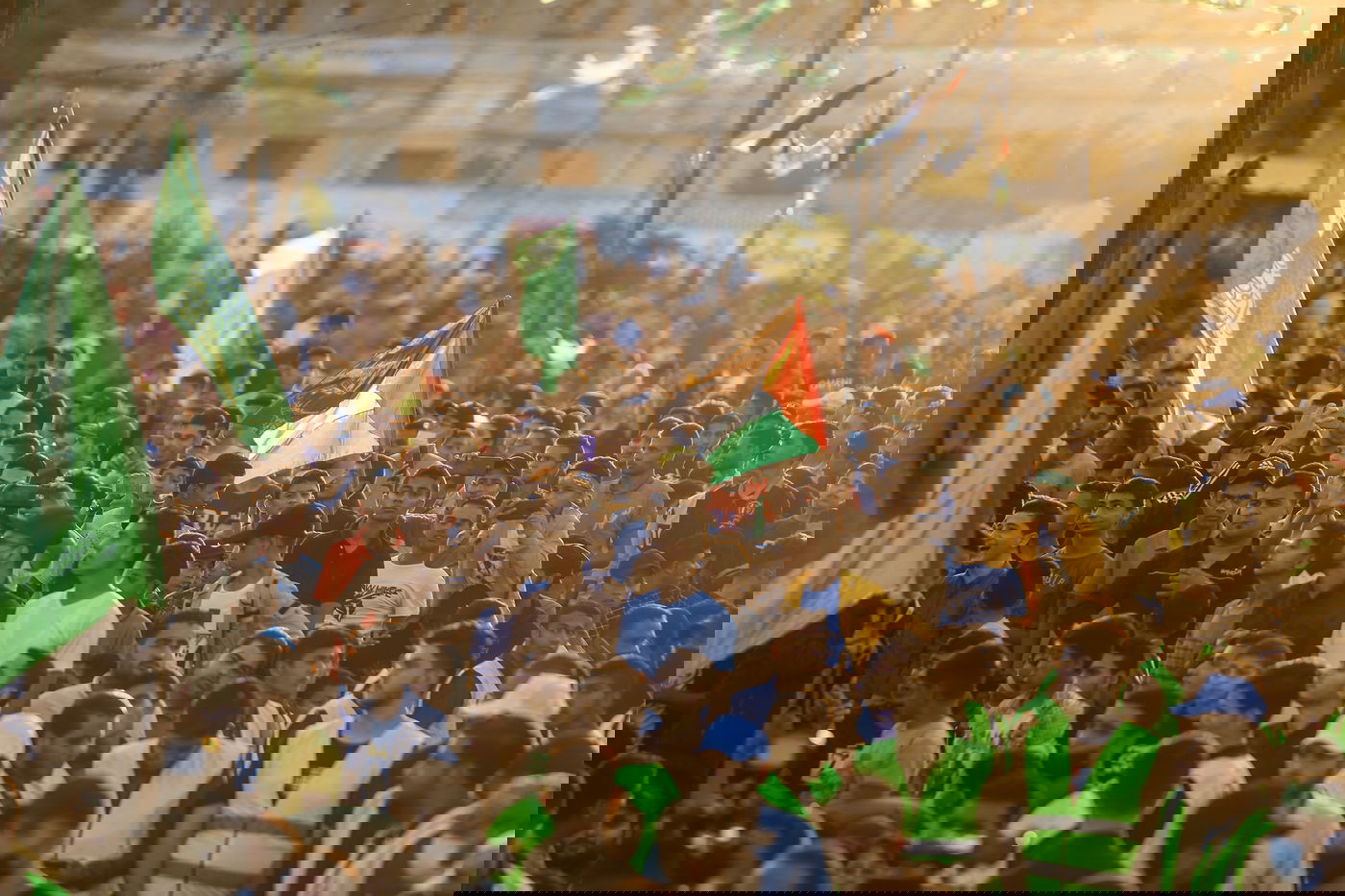 המצעד בחאן יונס