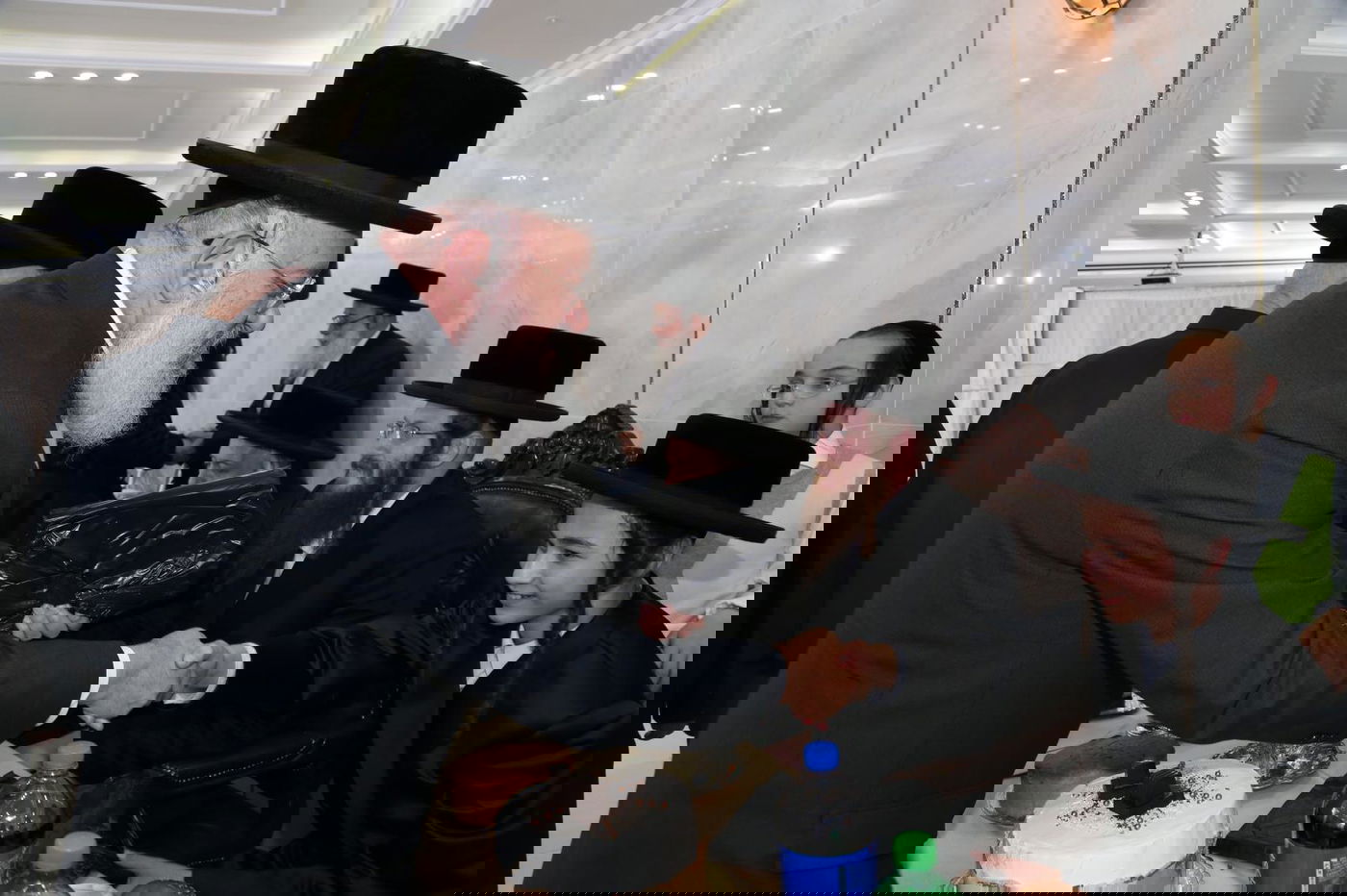 בקאליב חגגו בר מצווה לנין הראשון של הרבי זצ"ל