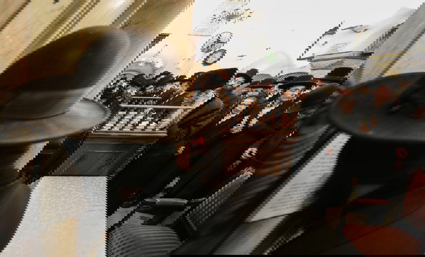 האדמו"ר מאלכסנדר ערך 'חלאקה' לנכדו בציון רשב"י