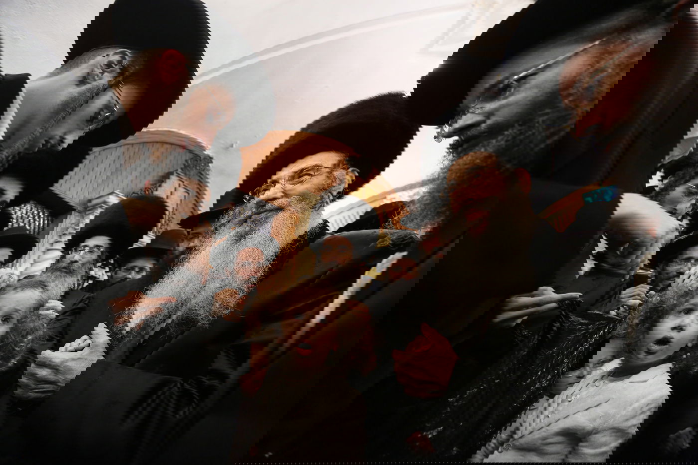 האדמו"ר מאלכסנדר ערך 'חלאקה' לנכדו בציון רשב"י