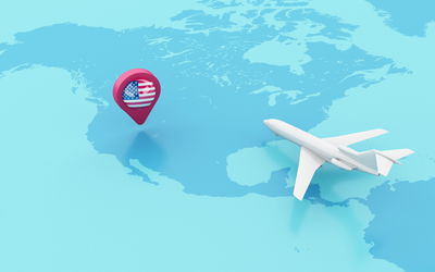 בעלי אזרחות אירופאית נכנסים לאמריקה ללא ויזה