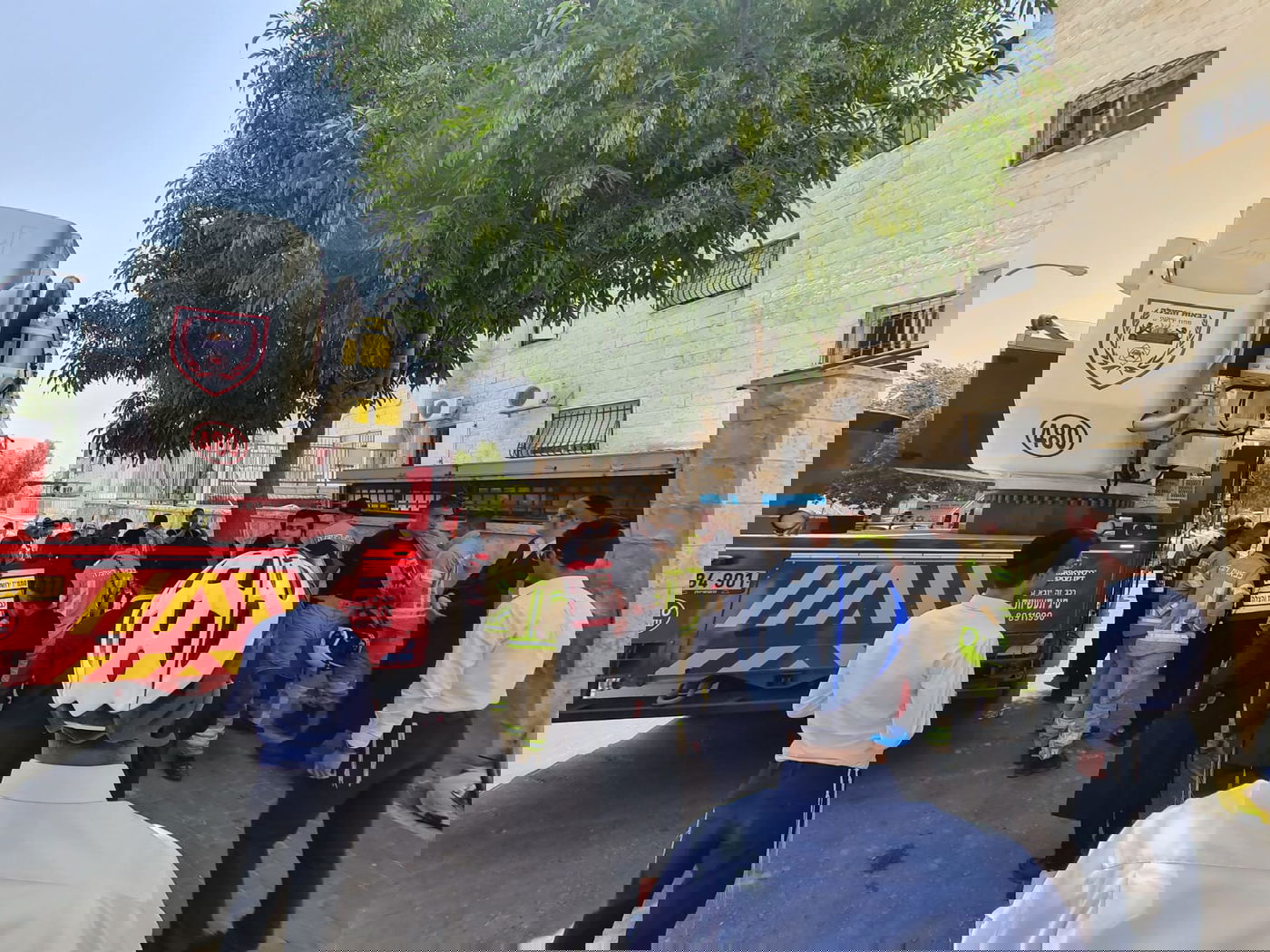 שריפה גדולה: תושבים פונו מבתיהם בבית שמש