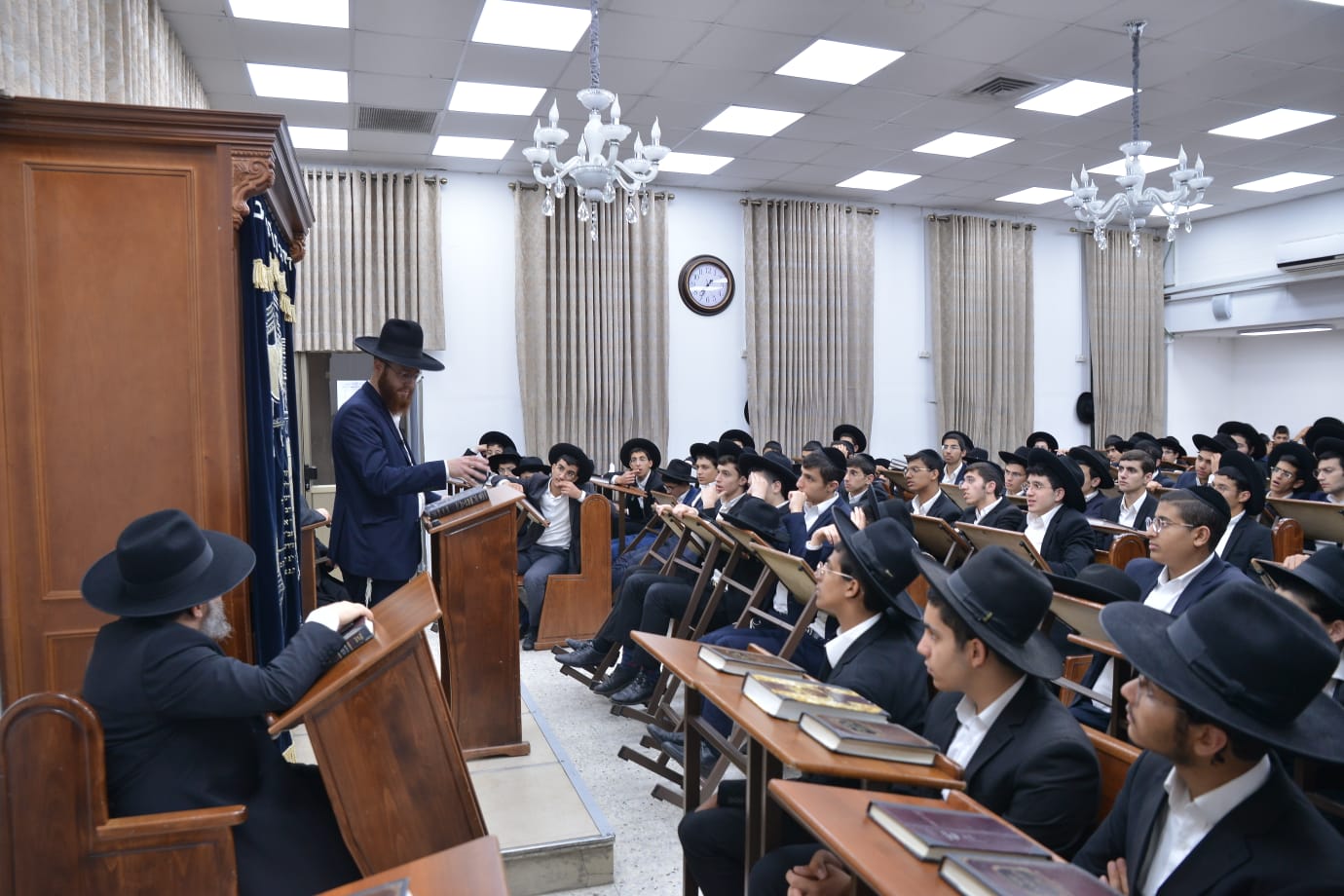 תלמידי הישיבה התחזקו לזכר קורבנות מירון