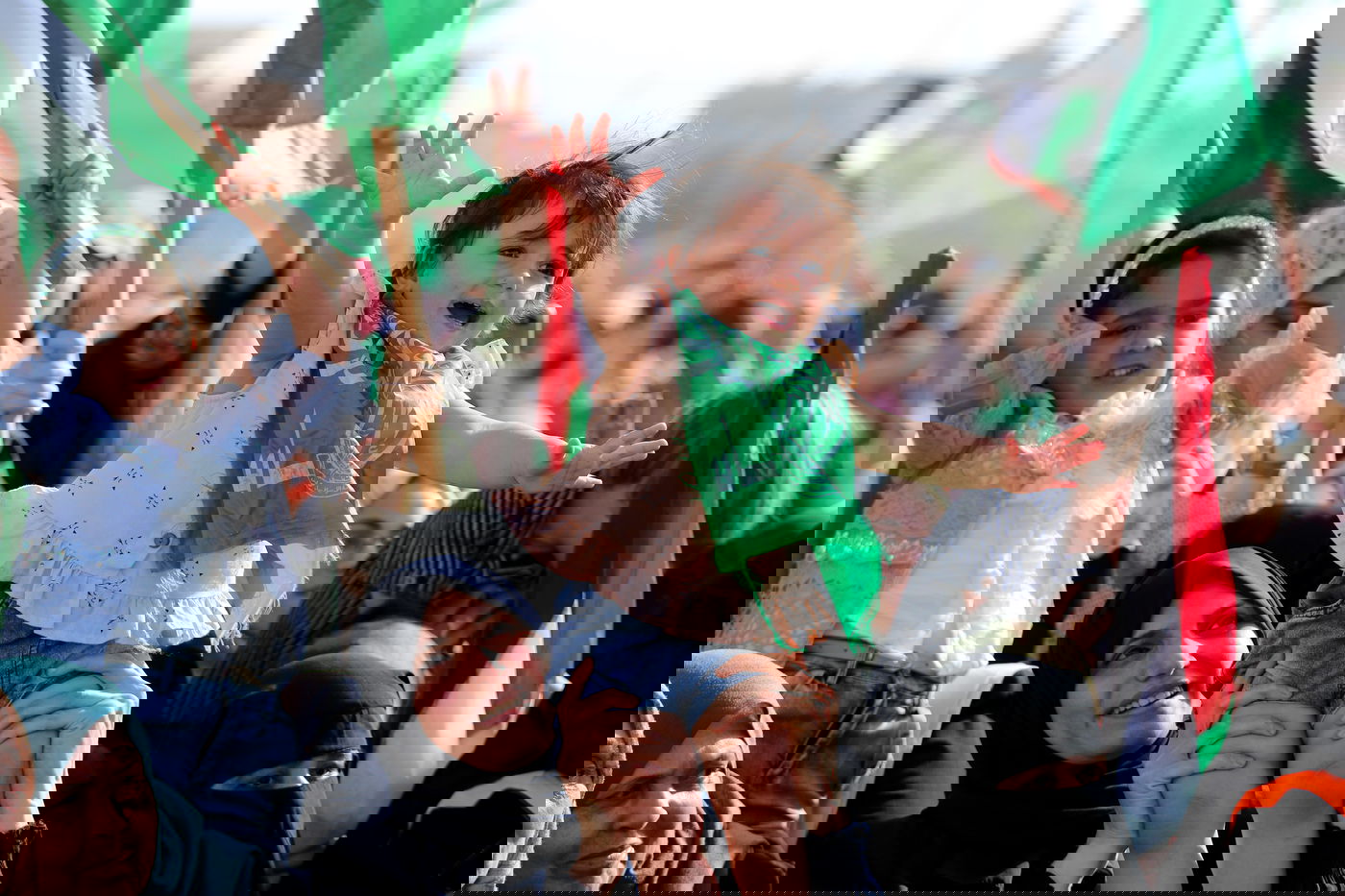 החגיגות של החמאס - נמשכות; תיעוד מעזה