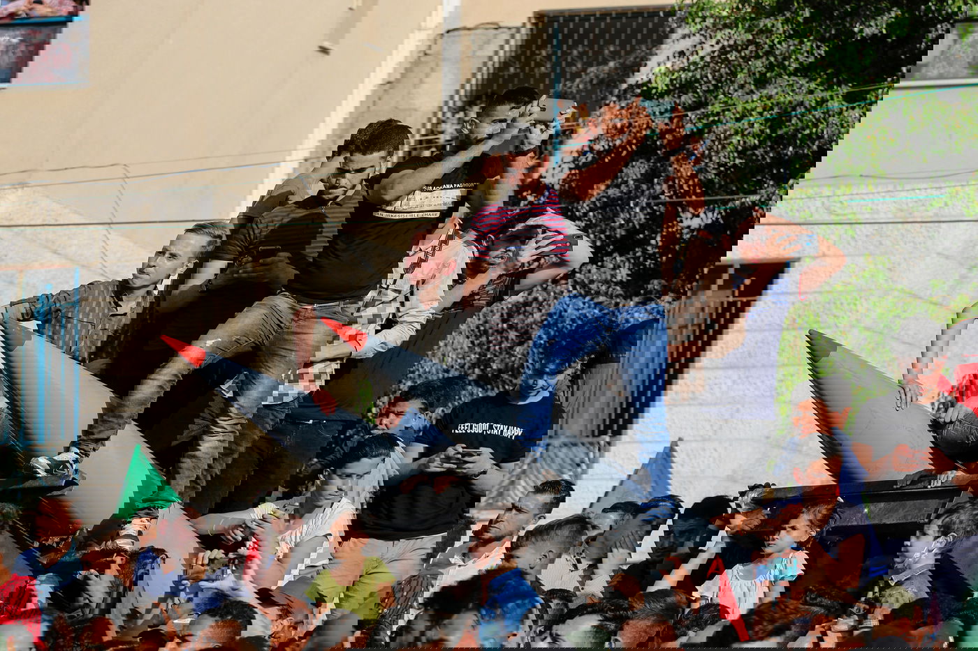 החגיגות של החמאס - נמשכות; תיעוד מעזה