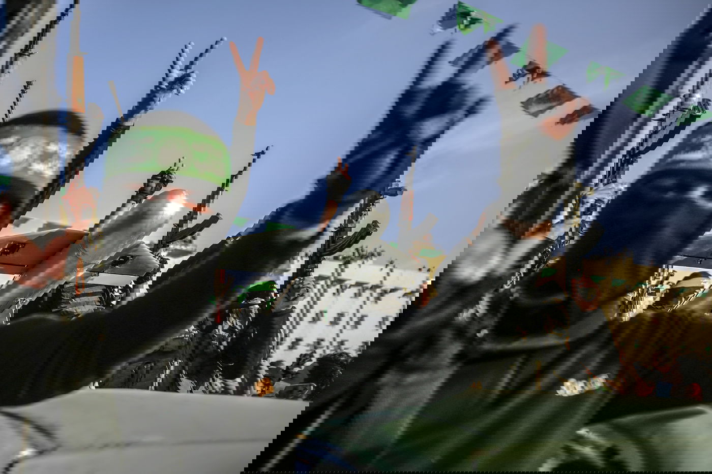 החגיגות של החמאס - נמשכות; תיעוד מעזה