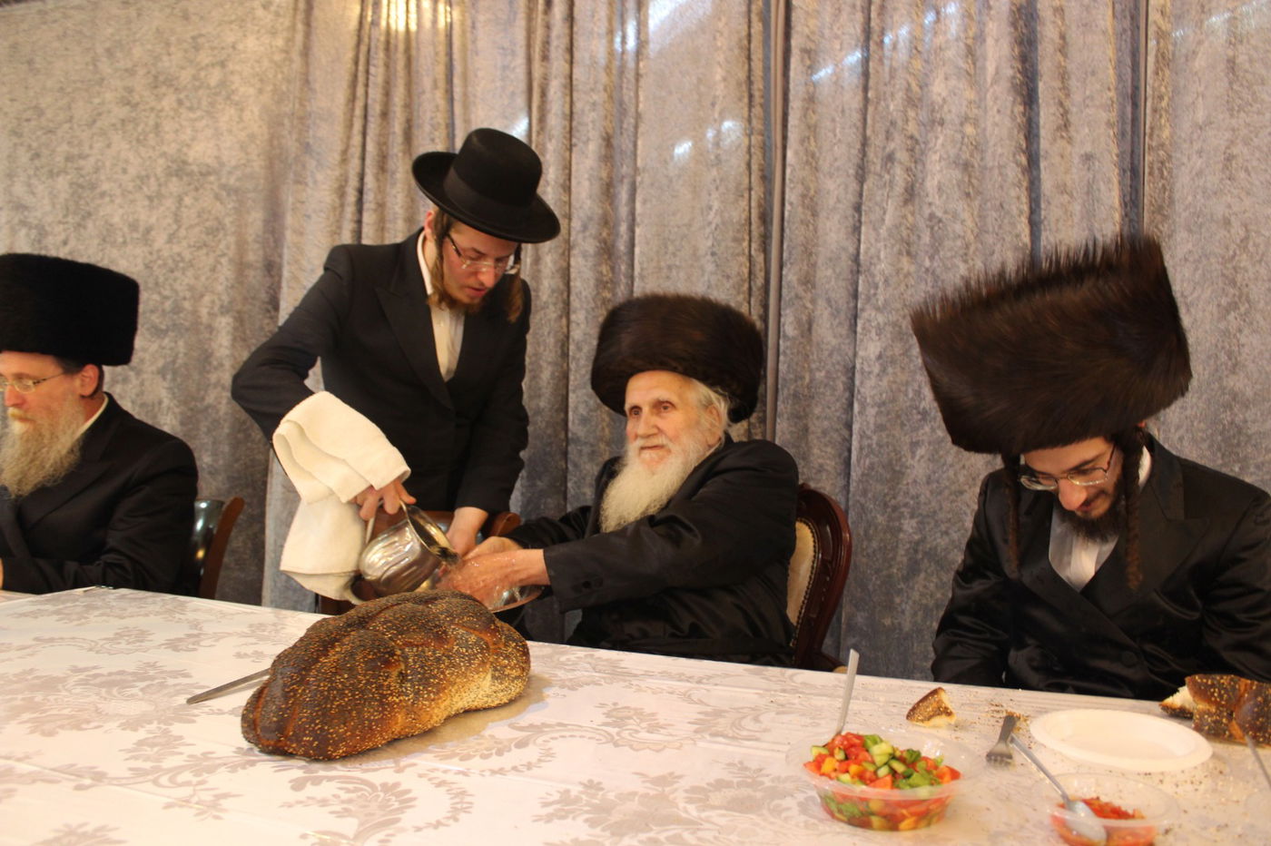 בבית המדרש 'אביר יעקב' - סאדיגורה  חגגו שבע ברכות