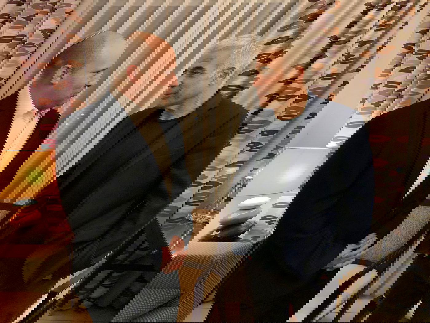 יו"ר ימינה, נפתלי בנט, ויו"ר יש עתיד, יאיר לפיד, הערב בכפר המכביה