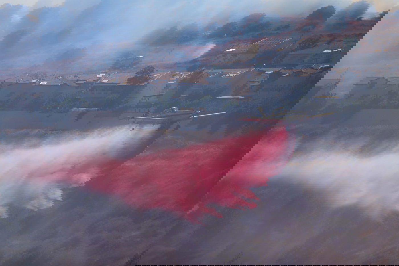 במהלך השבת התחדשה האש בצור הדסה