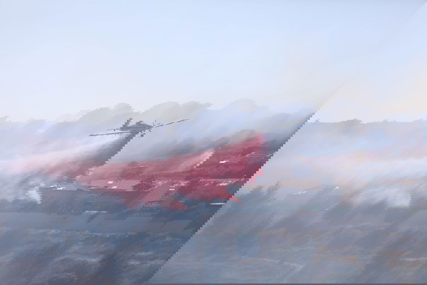 במהלך השבת התחדשה האש בצור הדסה