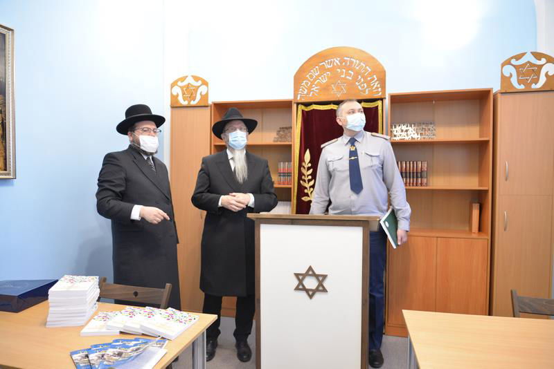 נחנך בית הכנסת המשופץ בבית הכלא הוותיק ברוסיה