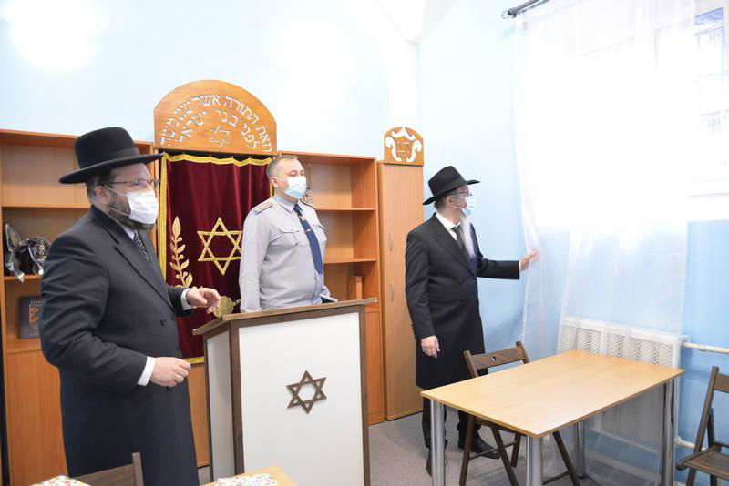 נחנך בית הכנסת המשופץ בבית הכלא הוותיק ברוסיה
