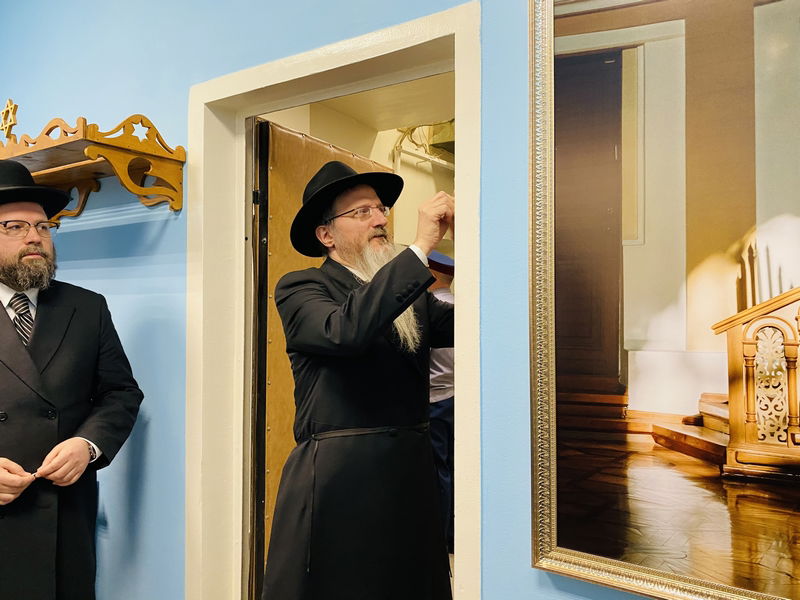 נחנך בית הכנסת המשופץ בבית הכלא הוותיק ברוסיה