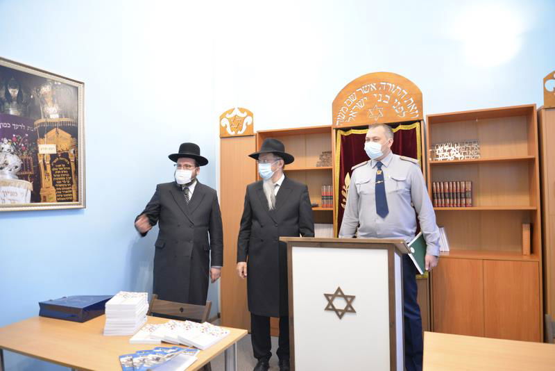 נחנך בית הכנסת המשופץ בבית הכלא הוותיק ברוסיה
