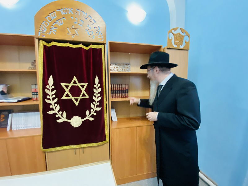 נחנך בית הכנסת המשופץ בבית הכלא הוותיק ברוסיה