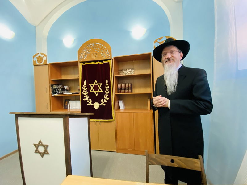 נחנך בית הכנסת המשופץ בבית הכלא הוותיק ברוסיה