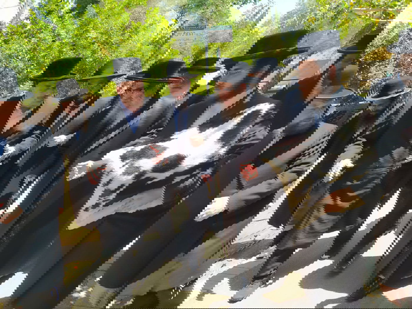 הרבי מסאטמר נחת בישראל והגיע לסביון