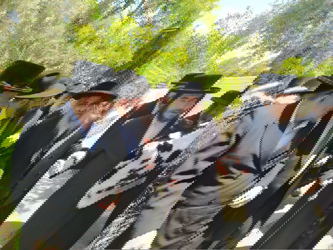 הרבי מסאטמר נחת בישראל והגיע לסביון