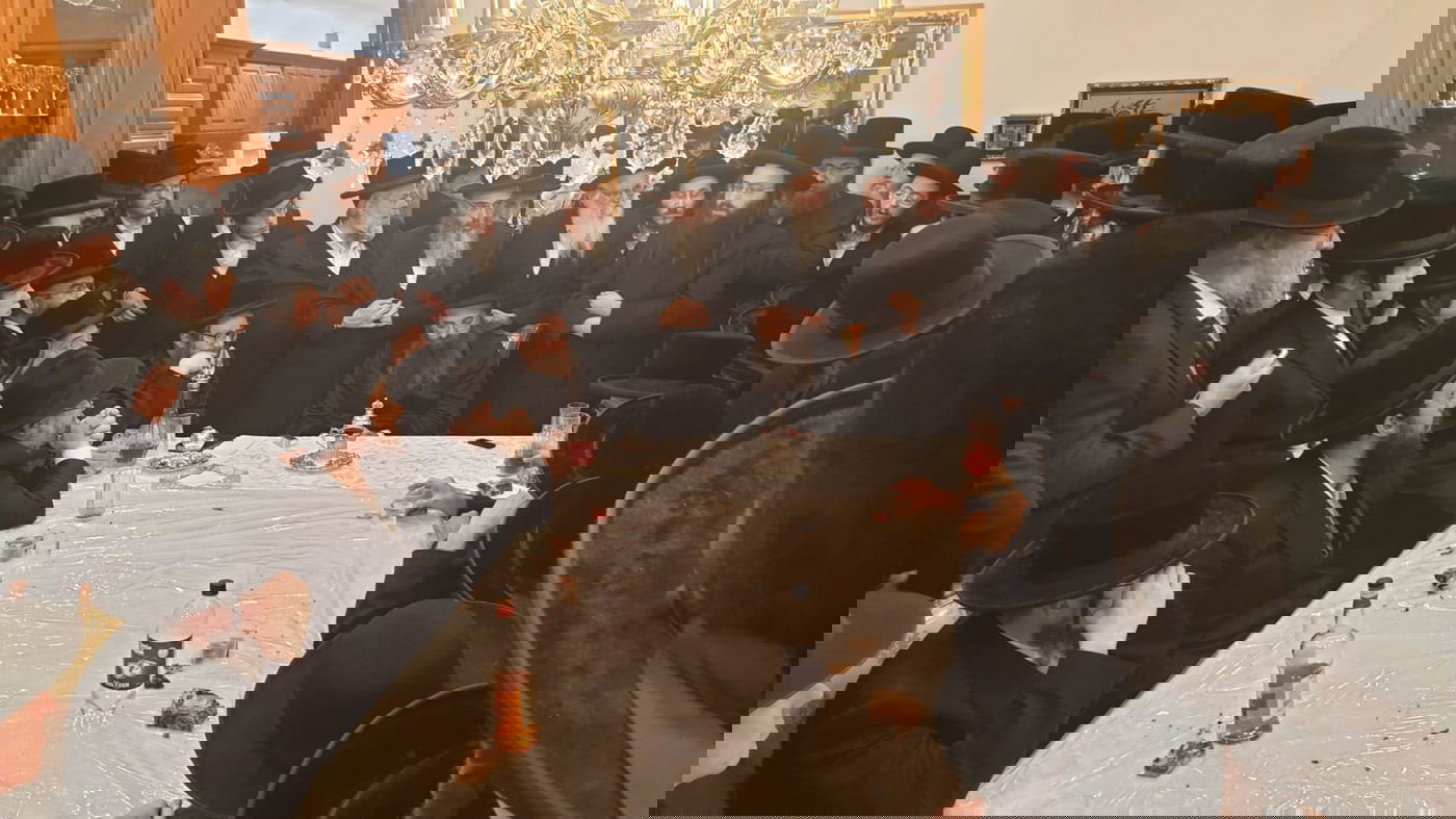 ארה"ב: קבלת פנים לאדמו"ר מסאדיגורה ירושלים