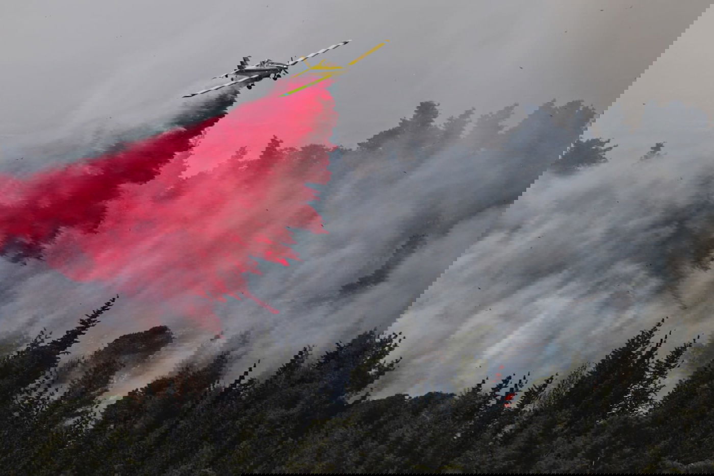 אש בוערת בהרי ירושלים; "הוסרה הסכנה מעל הישובים"